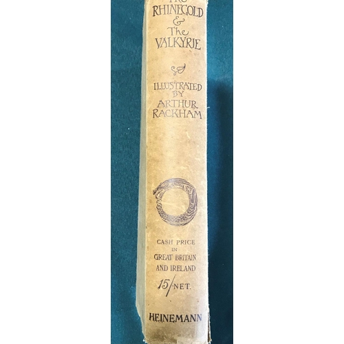 49 - Rackham, Arthur. The Rhinegold and the Valkyrie, first edition, second impression, 34 tipped-in colo... 