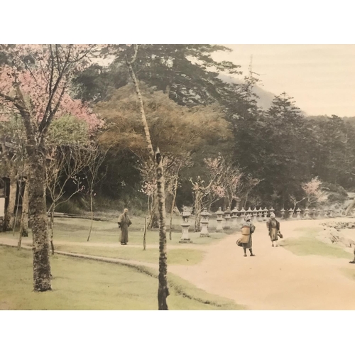 64 - Japan. A portfolio of 54 hand-tinted photographic prints, most captioned in the negative, including ... 