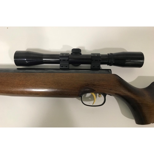 488 - A GERMAN WEIHRAUCH .22 HW95 AIR RIFLE. A German air rifle, the barrel marked Weihrauch HW 95 Kal 5.5... 