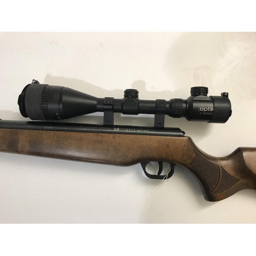 490 - A COMETA .22 AIR RIFLE. A Spanish Cometa Fenix 400S 10144-08 break barrel air rifle with Richter opt... 