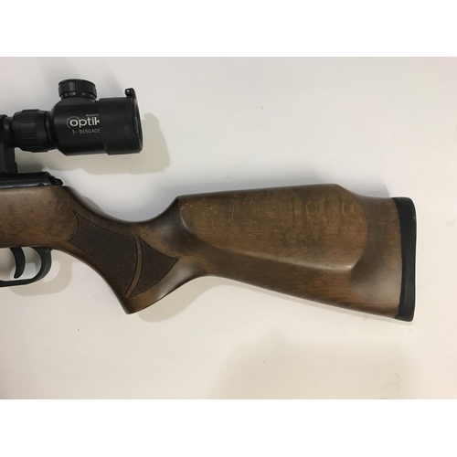 490 - A COMETA .22 AIR RIFLE. A Spanish Cometa Fenix 400S 10144-08 break barrel air rifle with Richter opt... 