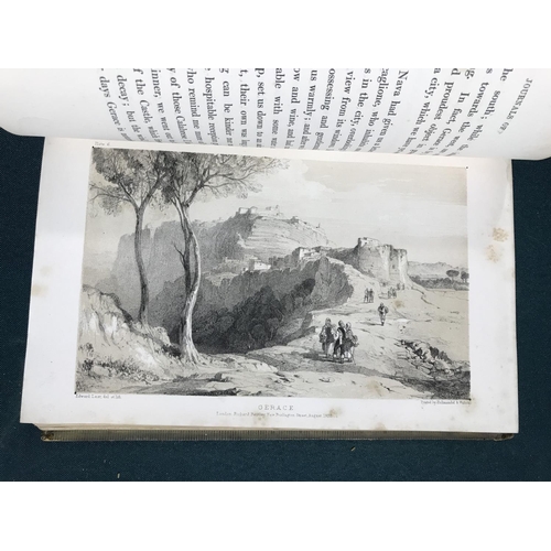 87 - Lear, Edward. Journals of a Landscape Painter in Southern Calabria, &c., first edition, 20 tinted li... 