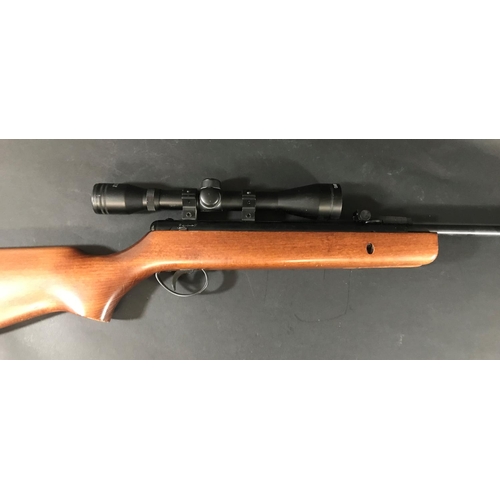 510 - A BSA SUPERSPORT AIR RIFLE. A BSA .22 Air Rifle with Hawke Scope.