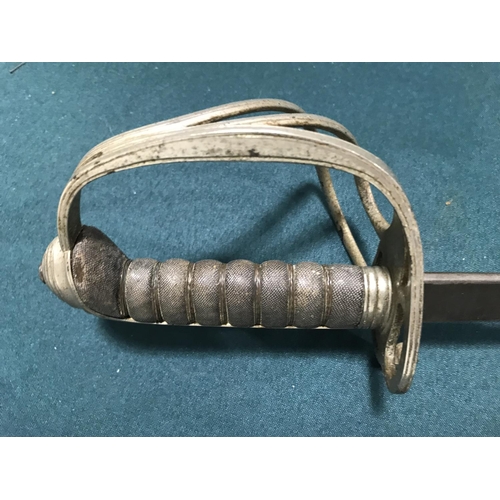 545 - AN 1821 PATTERN LIGHT CAVALRY SWORD. An 1821 pattern light cavalry sword by H. Marshall of Worcester... 