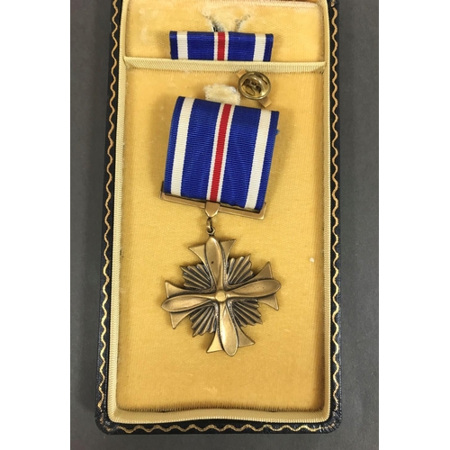 881 - A U.S. DISTINGUISHED FLYING CROSS AND OTHER SIMILAR AWARDS. Four U.S. Medals comprising Distinguishe... 