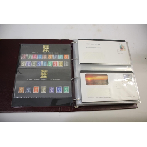 1328 - FIRST DAY COVERS 6 albums with various First Day Covers, including Definitive Stamps (Scotland, Wale... 