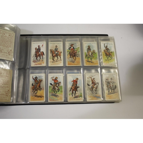 1344 - COLLECTION OF CIGARETTE CARDS including an album with various sets, John Player Footballers 1928, Ch... 