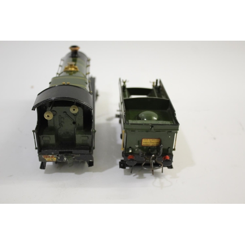 1386 - HORNBY 0 GAUGE LOCOMOTIVE - COUNTY OF BEDFORD a County of Bedford 3821 clockwork locomotive in Great... 