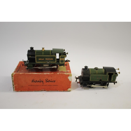 1387 - HORNBY 0 GAUGE LOCOMOTIVE - GREAT WESTERN a boxed No 1 Tank Locomotive Great Western 4560, with a cl... 