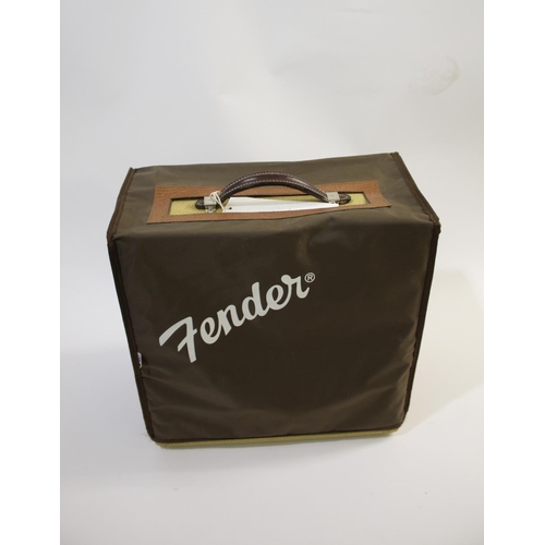 1546 - FENDER TWEED SERIES GUITAR AMP - BRONCO a 1994 Solid State 15 watt amp with a tweed covered case, Se... 