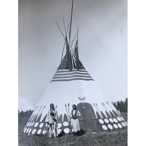 1679 - AN IMPORTANT ARCHIVE OF PHOTOGRAPHS AND ARTEFACTS FROM ARNOLD LUPSON 'EAGLE TAIL' OF THE SARCEE. NOR... 