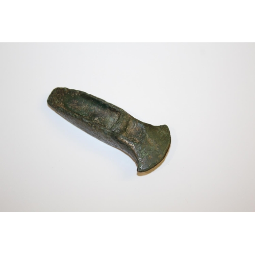 1697 - BRONZE AGE AXE HEAD a palstave bronze axe head, circa 1700-1400BC. 9cms long