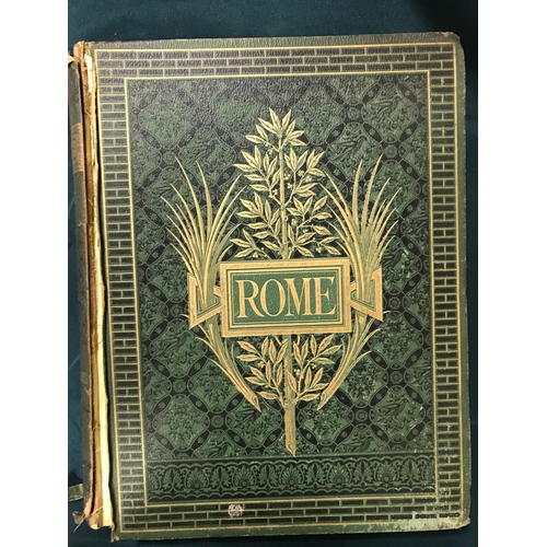 231 - Browning, Robert. Rome... by Francis Wey, new edition, half-title, presentation copy, free-endpaper ... 