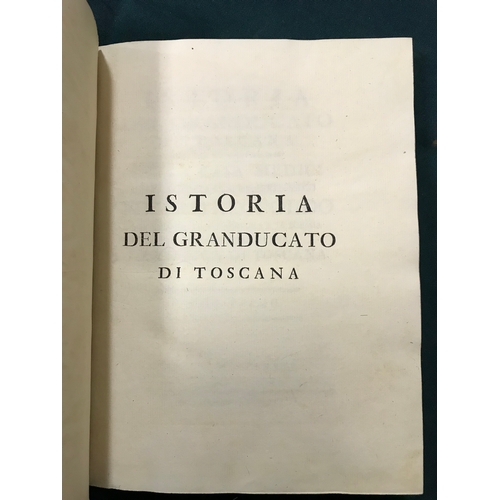 285 - Galluzzi, Jacopo Riguccio. Istoria del granducato di Toscana, sotto il governo della Casa Medici a S... 