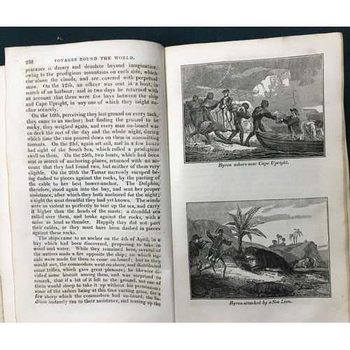 73 - Prior, Capt. Samuel. All the Voyages Round the World..., new edition, folding engraved map, 72 wood-... 