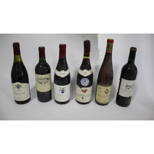 1735 - FRENCH WINE: Red: Mouton Cadet, Baron Philippe de Rothschild, 1990, one bottle; Ch Haut Bailly, Pess... 