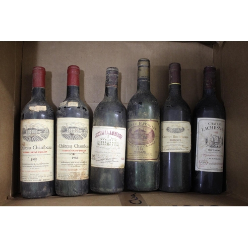 1737 - WINE: a mixed parcel of mainly French red wine including Chateau Beauregard, Pomerol, 1970; La Blanq... 