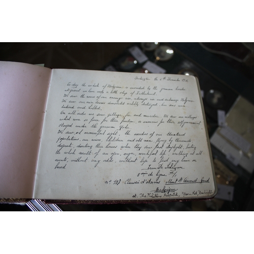 1569 - AUTOGRAPH ALBUM - CRICKET & TENNIS a small album from the 1930' and 1940's with signatures including... 