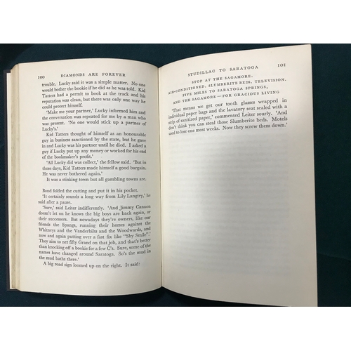 335 - Fleming, Ian. Diamonds Are Forever, first edition, with the contents page misnumbered, original clot... 