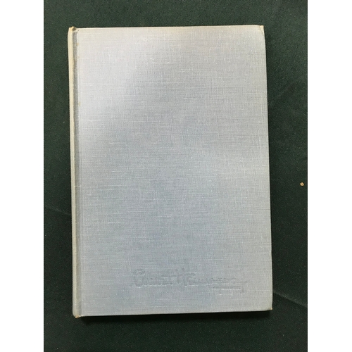 341 - Hemingway, Ernest. The Old Man and the Sea, first edition, free-endpaper inscribed by a previous own... 