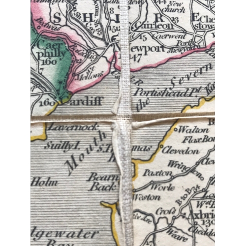 110 - Cary, John. Cary's Reduction of His Large Map of England and Wales, with Part of Scotland, folding e... 