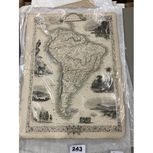 243 - Large Quantity of Maps