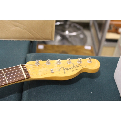 1545 - FENDER TELECASTER GUITAR a Custom 62 Telecaster Guitar, built in Corona, California in 2001, Candy A... 