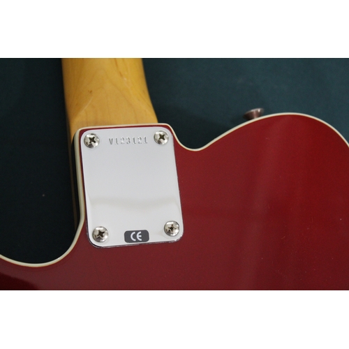 1545 - FENDER TELECASTER GUITAR a Custom 62 Telecaster Guitar, built in Corona, California in 2001, Candy A... 