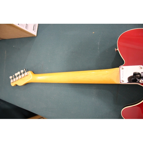 1545 - FENDER TELECASTER GUITAR a Custom 62 Telecaster Guitar, built in Corona, California in 2001, Candy A... 