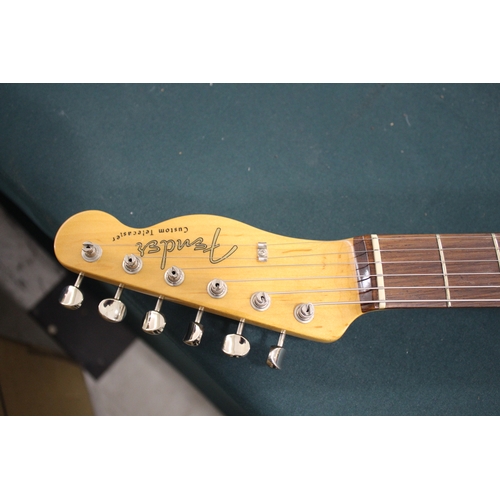 1545 - FENDER TELECASTER GUITAR a Custom 62 Telecaster Guitar, built in Corona, California in 2001, Candy A... 