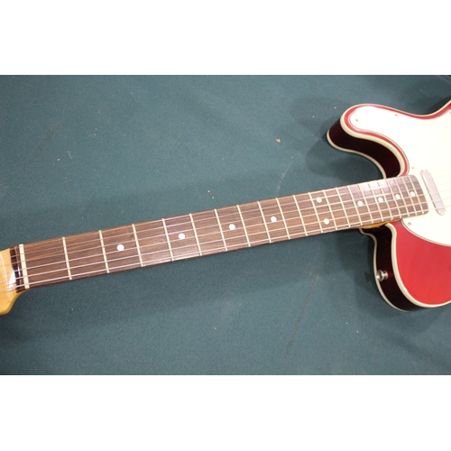 1545 - FENDER TELECASTER GUITAR a Custom 62 Telecaster Guitar, built in Corona, California in 2001, Candy A... 