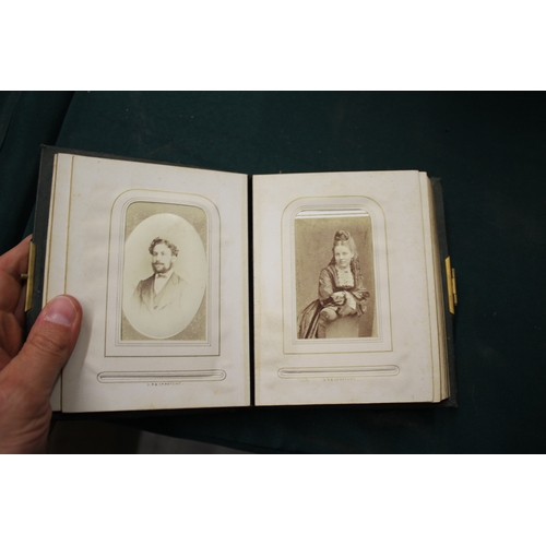 1668 - QTY OF VICTORIAN PHOTOGRAPH ALBUMS an interesting collection of photograph albums, including a velve... 