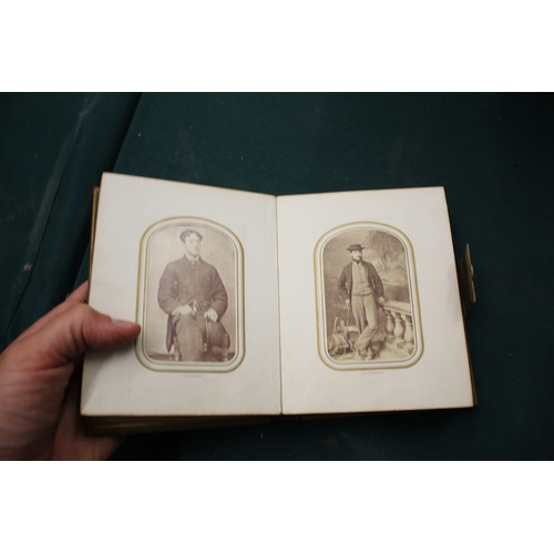 1668 - QTY OF VICTORIAN PHOTOGRAPH ALBUMS an interesting collection of photograph albums, including a velve... 