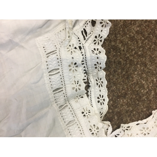 1752 - VINTAGE CLOTHING & ACCESSORIES including a 1930's 'Ritchwear' white sleeveless tennis/sun dress, 2 c... 