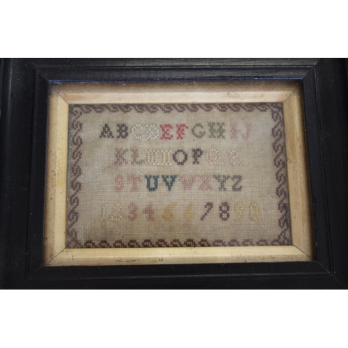 1779 - UNUSUAL 19THC SAMPLER with a large number of names (31) and dates starting from 1846 through to 1868... 