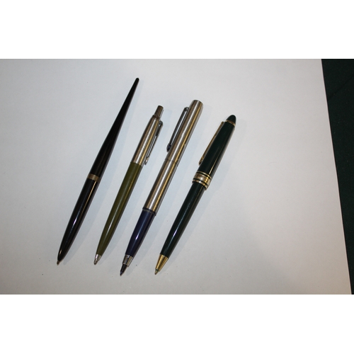 1568 - FOUNTAIN PENS & OTHER PENS a mixed lot including 2 boxed Parker Paper Mate sets, Mable Todd 'Blackbi... 