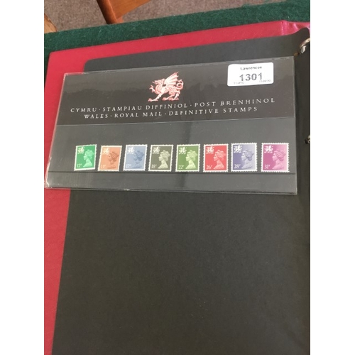 1301 - GREAT BRITAIN STAMP ALBUMS 7 albums in total including a well laid out album with various used 1d re... 