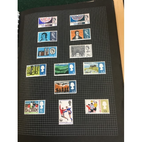 1301 - GREAT BRITAIN STAMP ALBUMS 7 albums in total including a well laid out album with various used 1d re... 