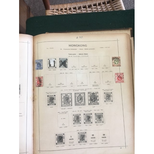 1320 - STAMP COLLECTION including a large album with GB and world used stamps from the 19th and 20thc, incl... 