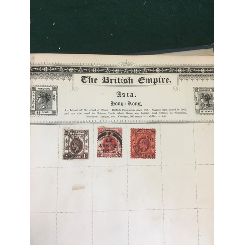 1320 - STAMP COLLECTION including a large album with GB and world used stamps from the 19th and 20thc, incl... 