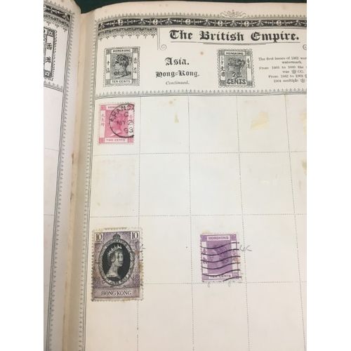 1320 - STAMP COLLECTION including a large album with GB and world used stamps from the 19th and 20thc, incl... 