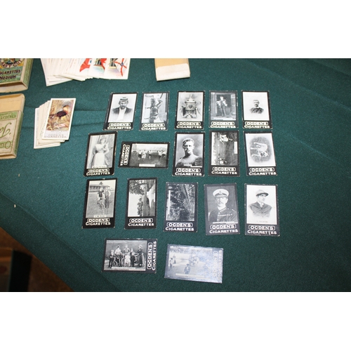 1330 - CIGARETTE CARDS in albums and in packets, including John Player Cricketers Caricatures, John Players... 