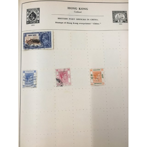 1331 - STRAND STAMP ALBUM including 19thc and 20thc GB content, including some blocks of mint stamps includ... 