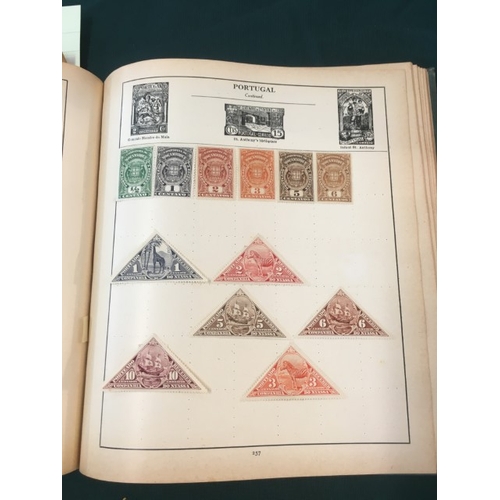 1331 - STRAND STAMP ALBUM including 19thc and 20thc GB content, including some blocks of mint stamps includ... 