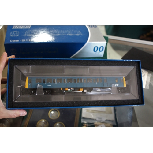 1361 - BOXED DAPOL DIESEL LOCOMOTIVES 3 boxed locomotives including Class 121/122 Diesel Railcar, Class 121... 