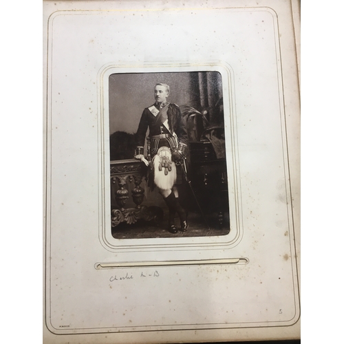 230 - Maria Elizabeth Moulton-Barrett. A family photograph album containing 120 portraits and 2 views of W... 