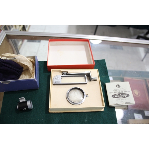 1681 - LEICA CASED CAMERA a Leica IIIf rangefinder camera, Serial Number 687691 (1954) and with a Leitz Sum... 