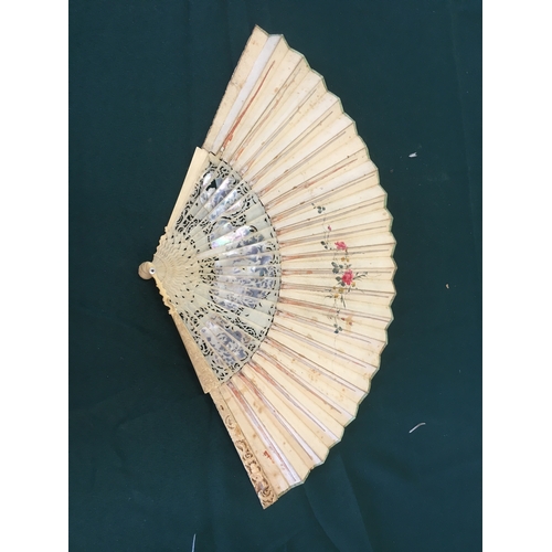 1793 - ANTIQUE FANS, PARASOL & VINTAGE CLOTHING a mixed lot including a qty of 19th and early 20thc baby go... 