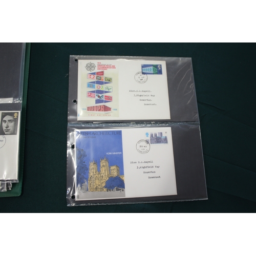 1340 - POSTAL HISTORY, EARLY FIRST DAY COVERS & GREAT BRITAIN STAMPS including an album with 2 19thc letter... 