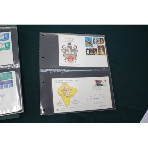 1340 - POSTAL HISTORY, EARLY FIRST DAY COVERS & GREAT BRITAIN STAMPS including an album with 2 19thc letter... 